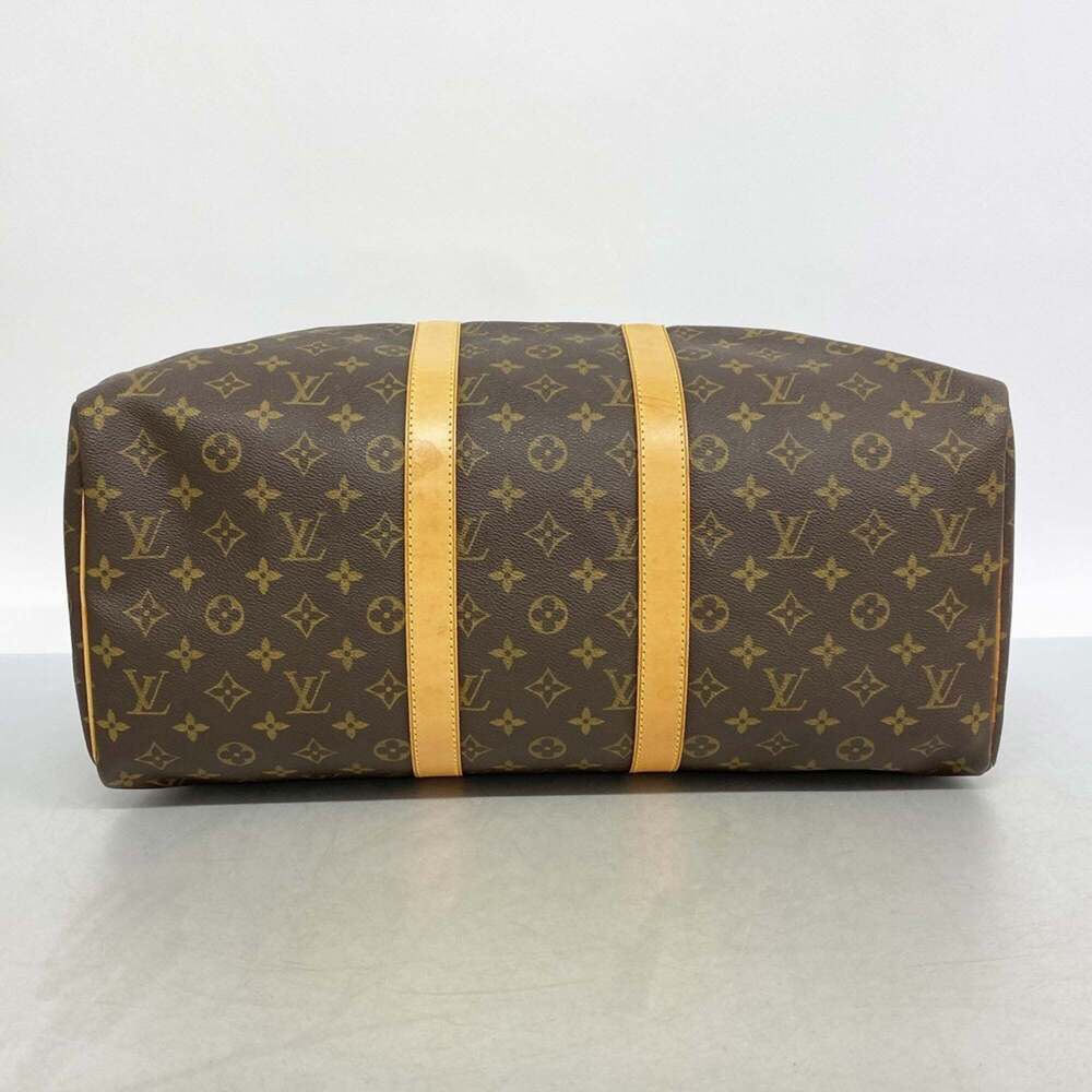 LOUIS VUITTON Brown Monogram Keepall 45 Boston Bag - Picture 3 of 13